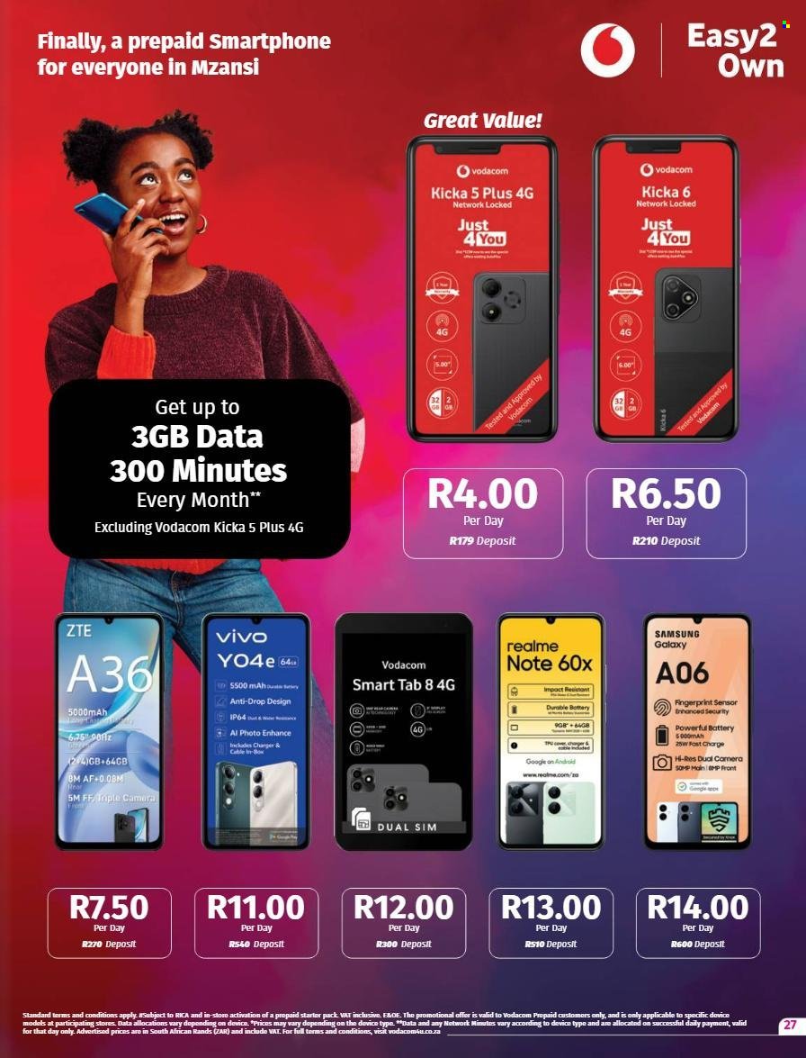 VODACOM specials - From Friday 6 Mar 2026 (2026-03-06 - 2026-04-01) | 27