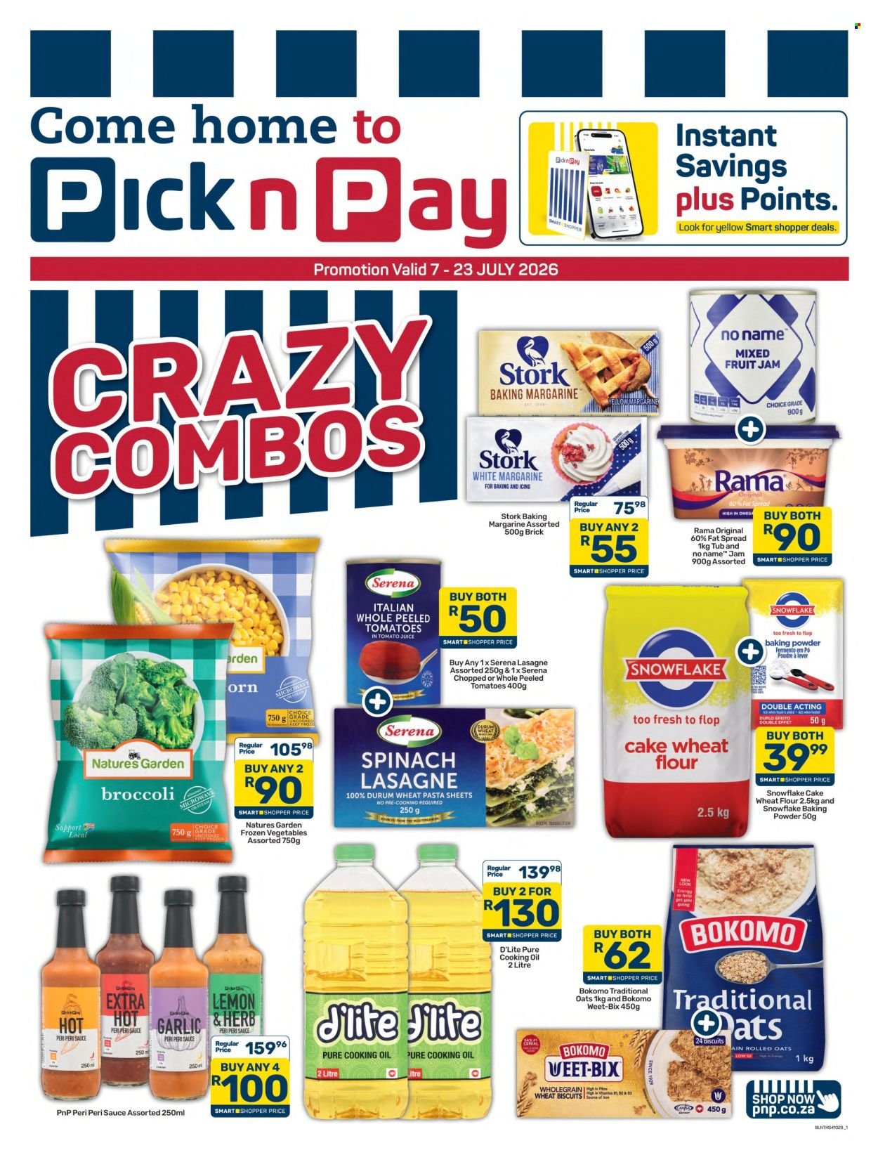 PICK N PAY specials - Crazy Combo Specials
