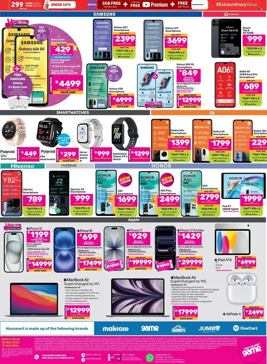 GAME specials - Own 2026 (2025-12-30 - 2026-01-19) | 12