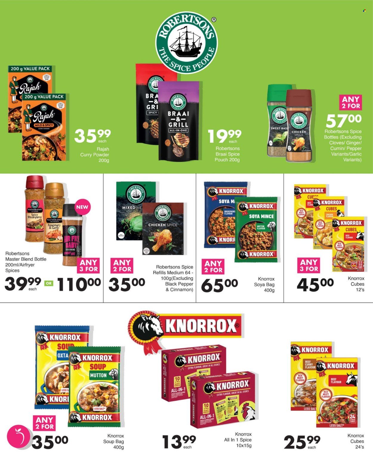 SAVE specials - From Thursday 13 Aug 2026