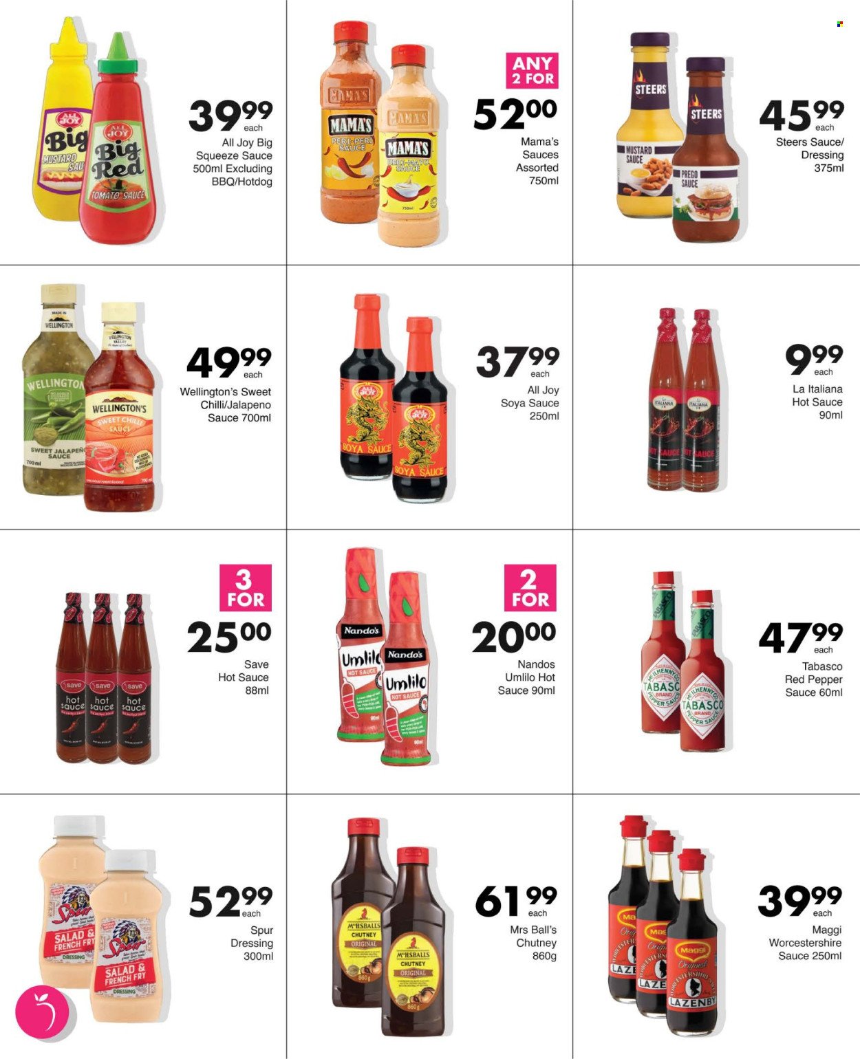SAVE specials - From Thursday 13 Aug 2026