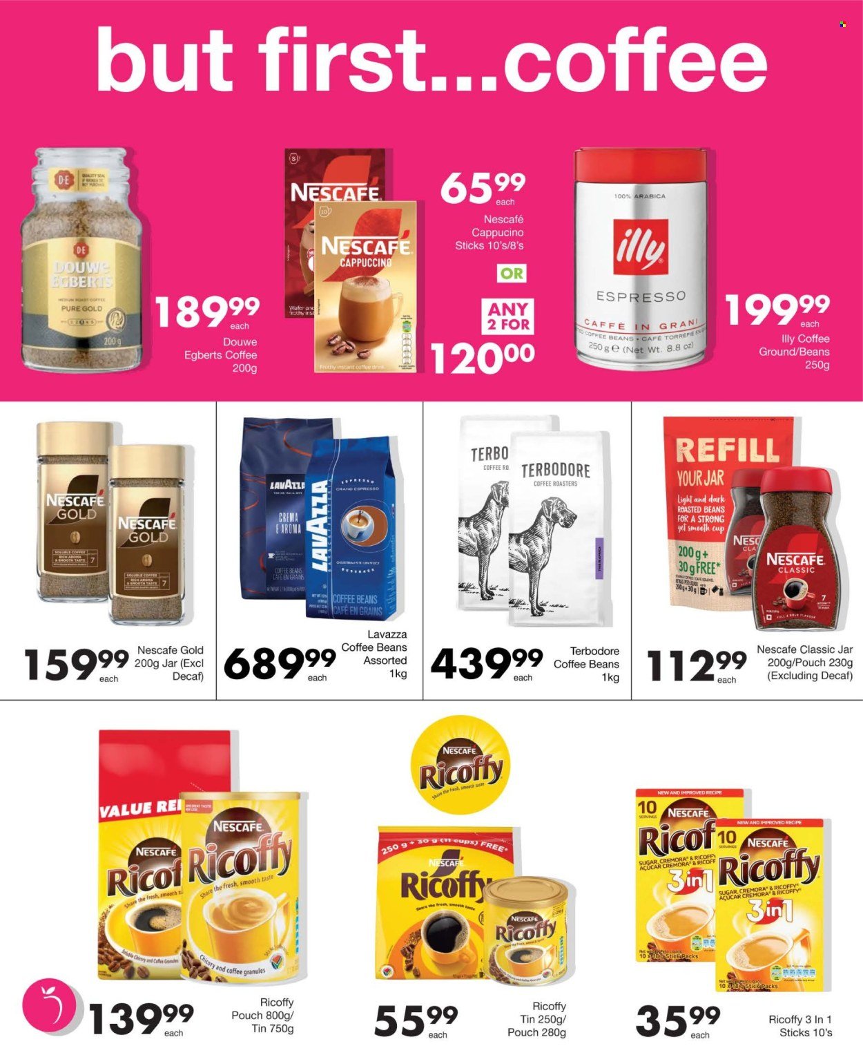 SAVE specials - From Thursday 13 Aug 2026