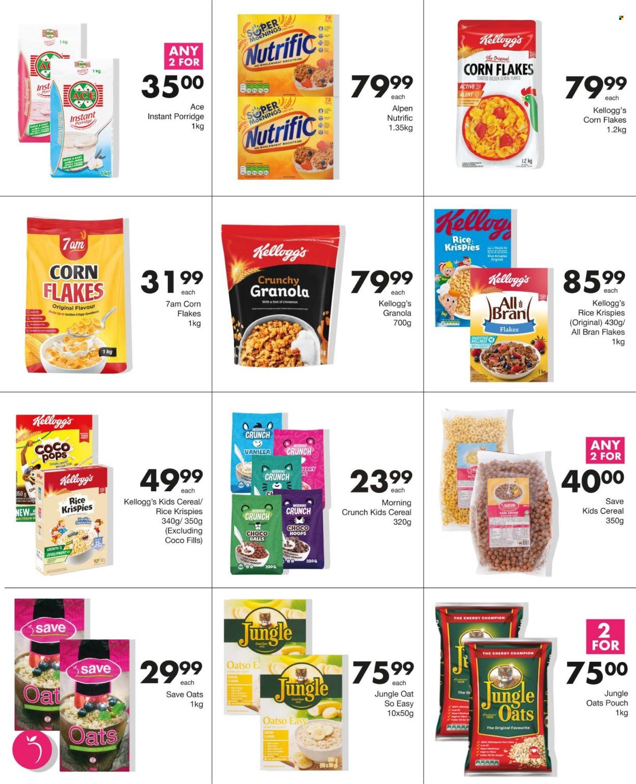 SAVE specials - From Thursday 13 Aug 2026