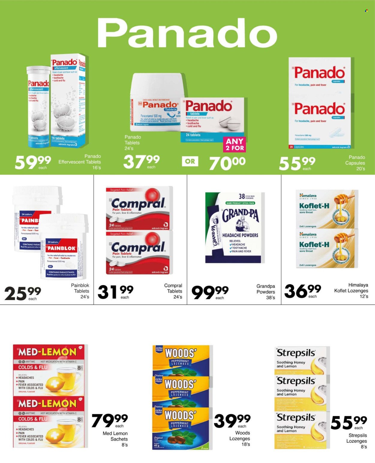 SAVE specials - From Thursday 13 Aug 2026