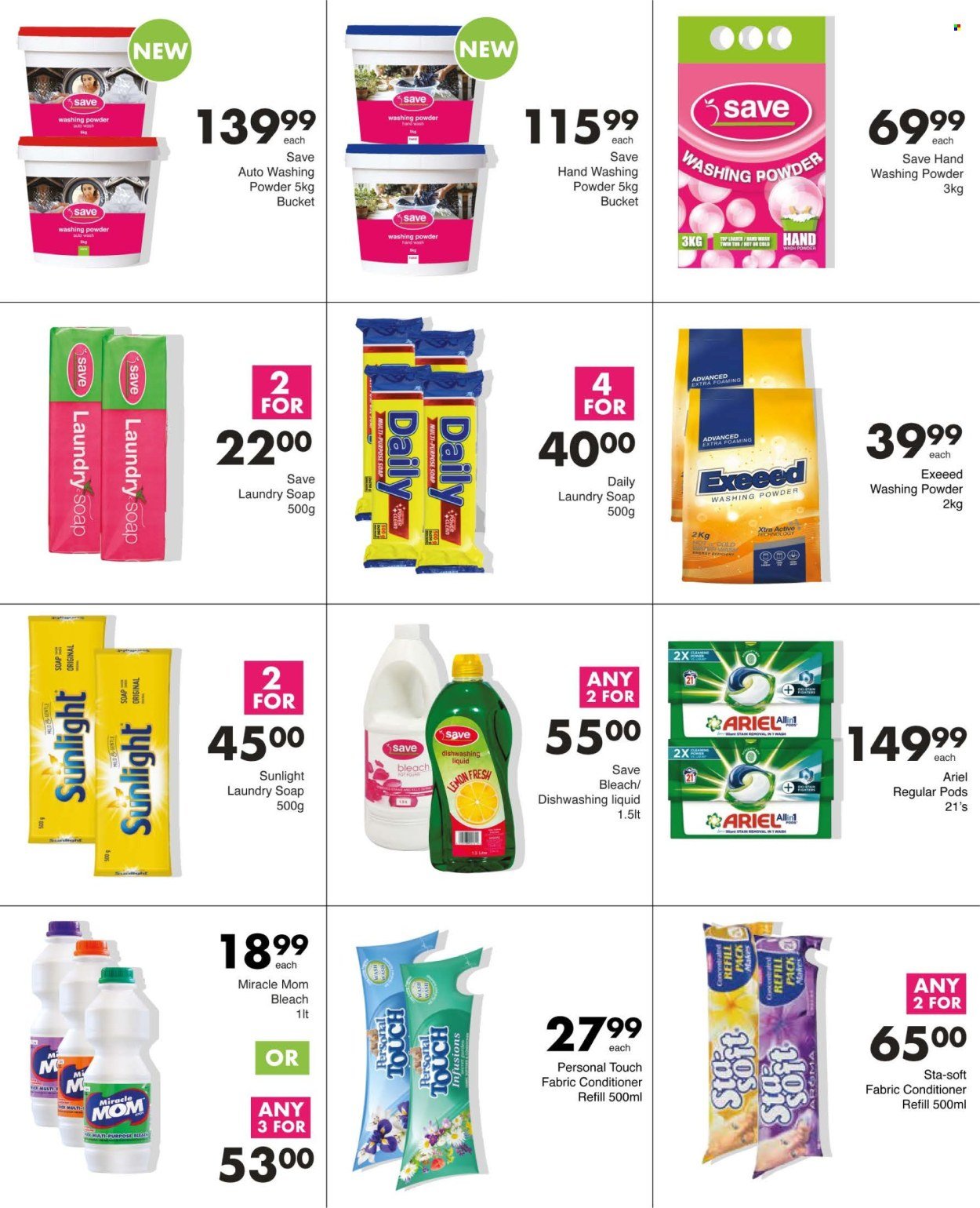 SAVE specials - From Thursday 13 Aug 2026
