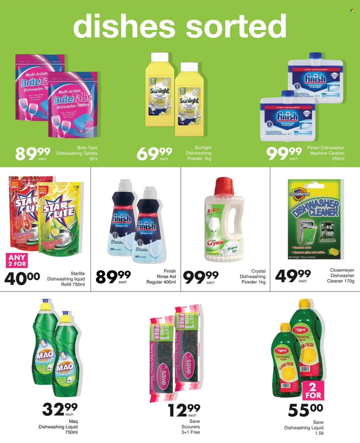 SAVE specials - From Thursday 13 Aug 2026