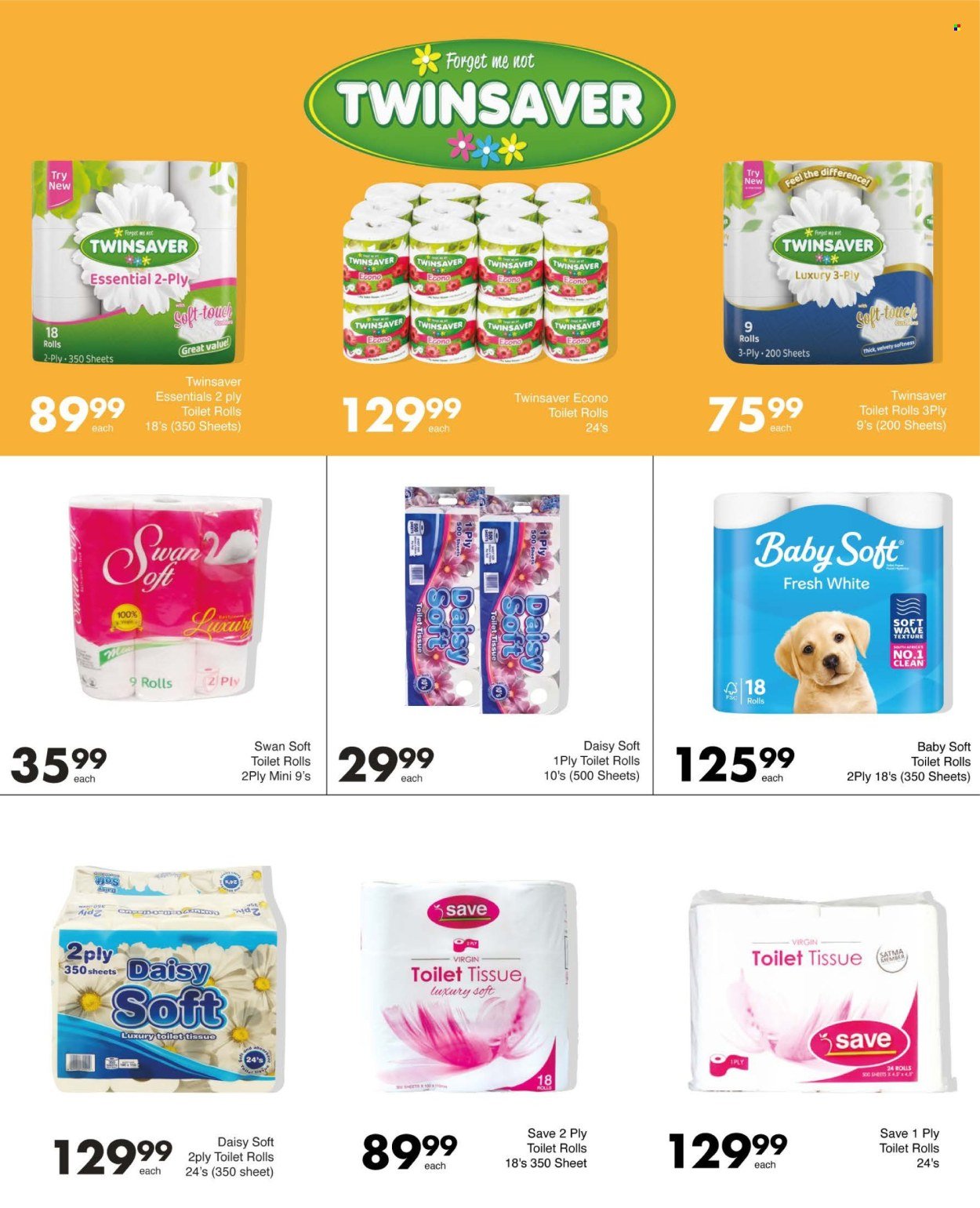 SAVE specials - From Thursday 13 Aug 2026