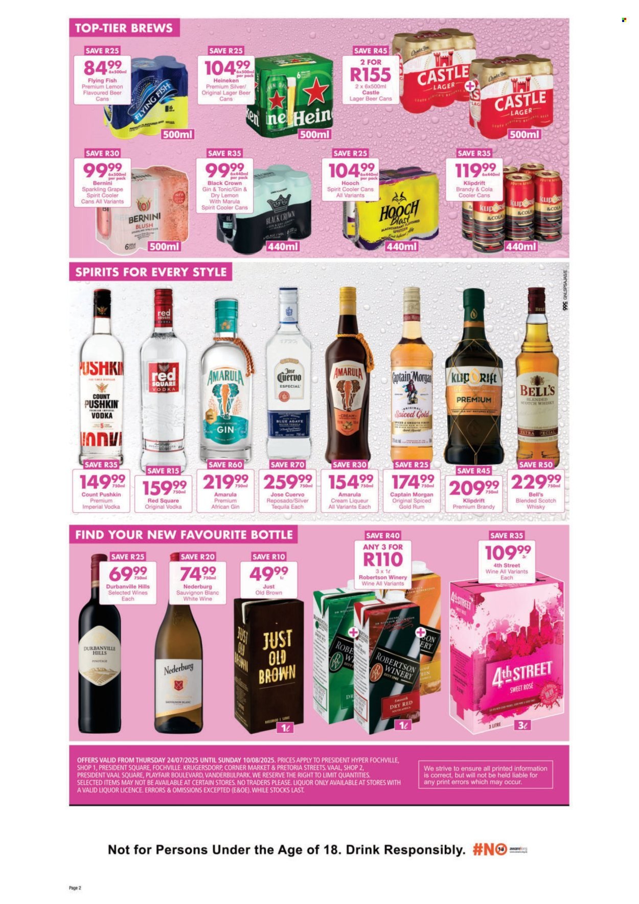 PRESIDENT HYPER specials - Liquor Specials (2025-07-24 - 2025-09-10) | 2
