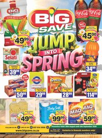 BIG SAVE specials - JUMP INTO SPRING