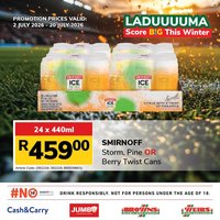 JUMBO CASH & CARRY specials - From Thursday 2 Jul 2026