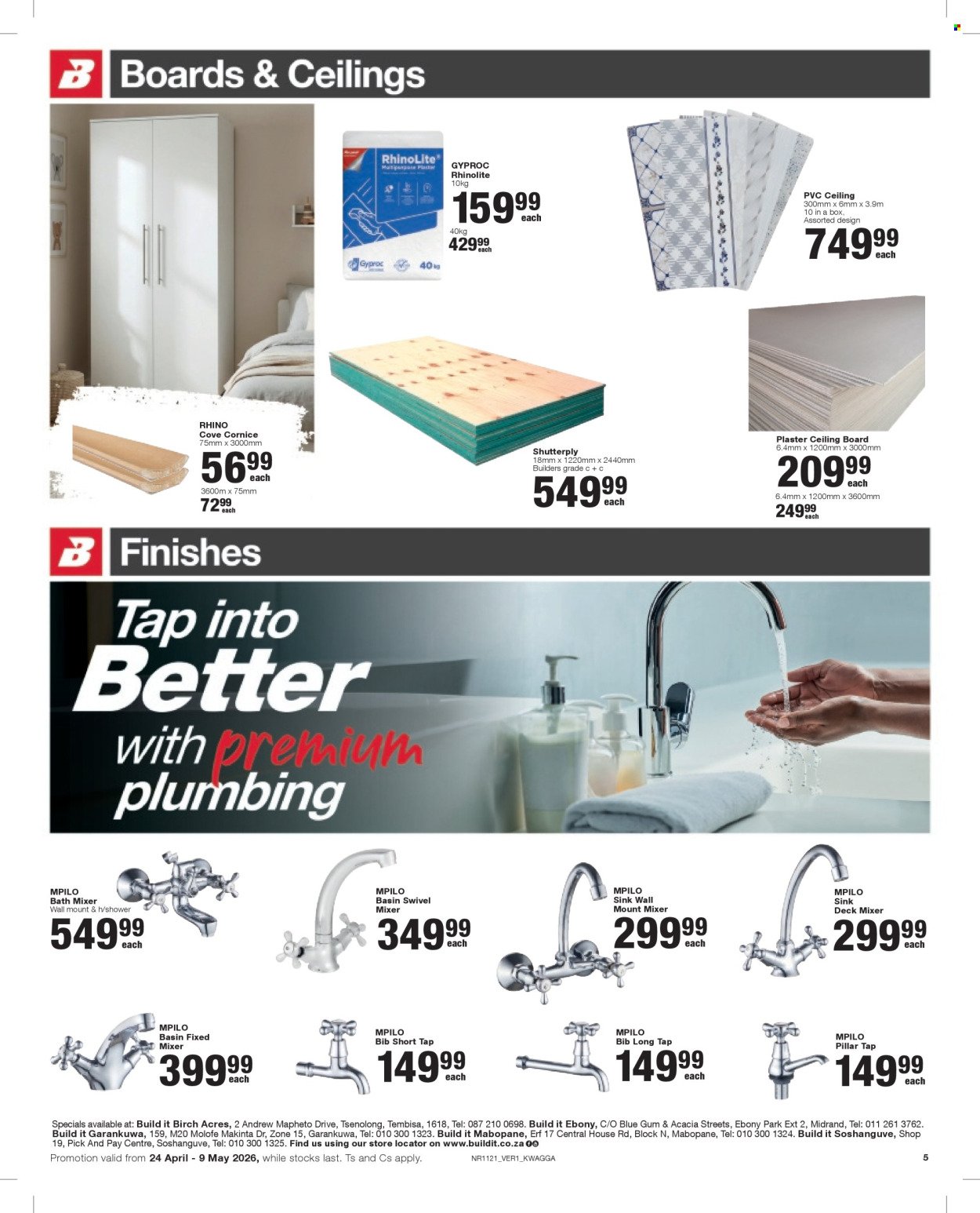 BUILD IT specials - From Friday 24 Apr 2026 (2026-04-24 - 2026-05-09) | 5