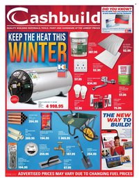 CASHBUILD specials - From Monday 20 Jul 2026