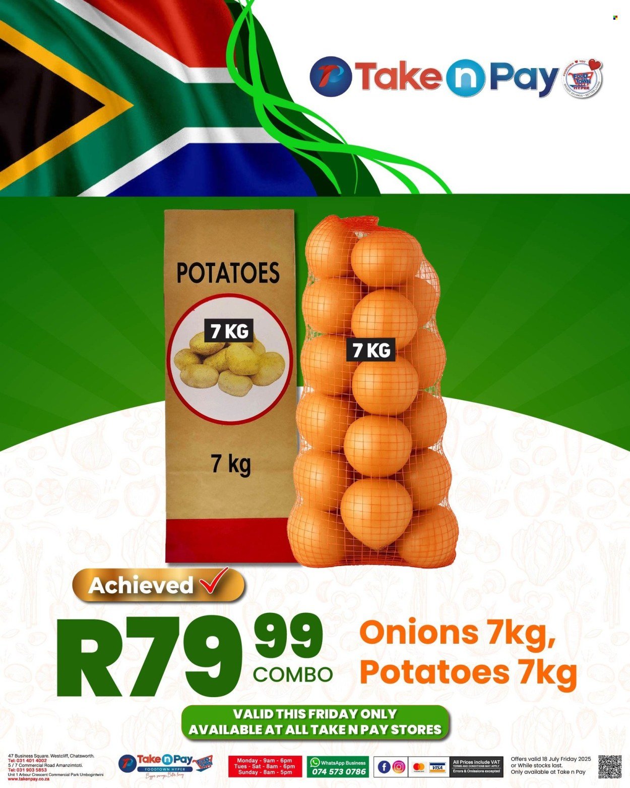 TAKE N PAY specials - From Friday 18 Jul 2025 (2025-07-18 - 2025-07-18) | 9