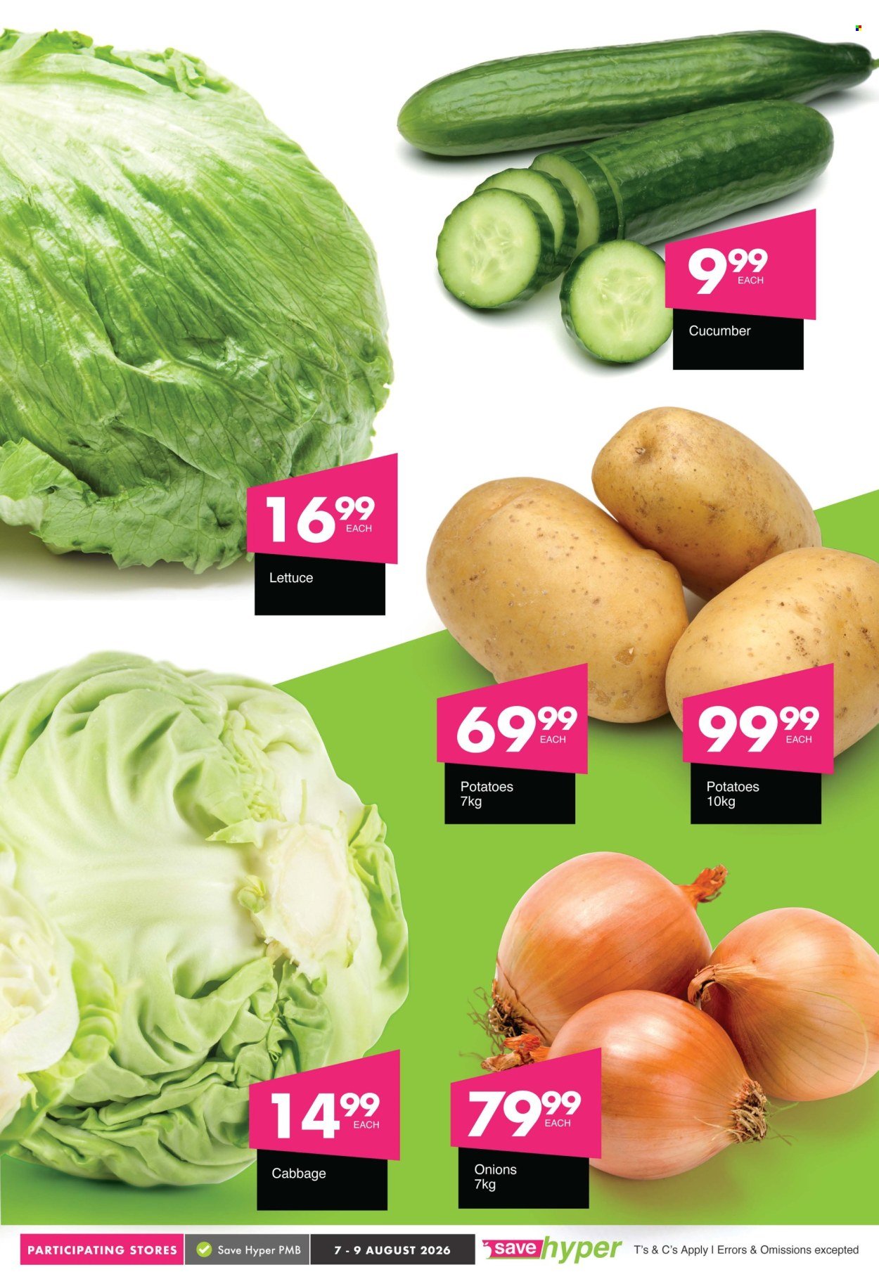 SAVE specials - From Friday 7 Aug 2026