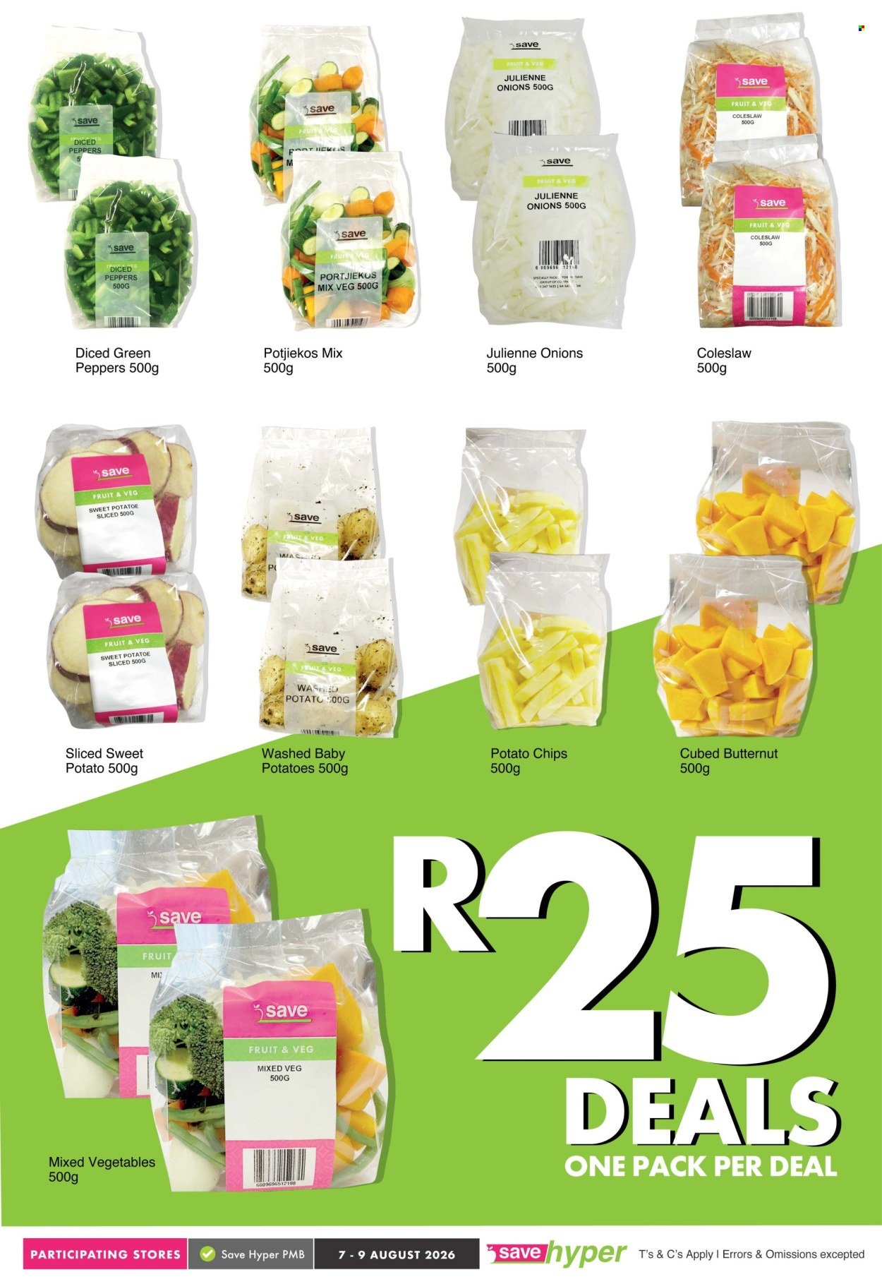 SAVE specials - From Friday 7 Aug 2026