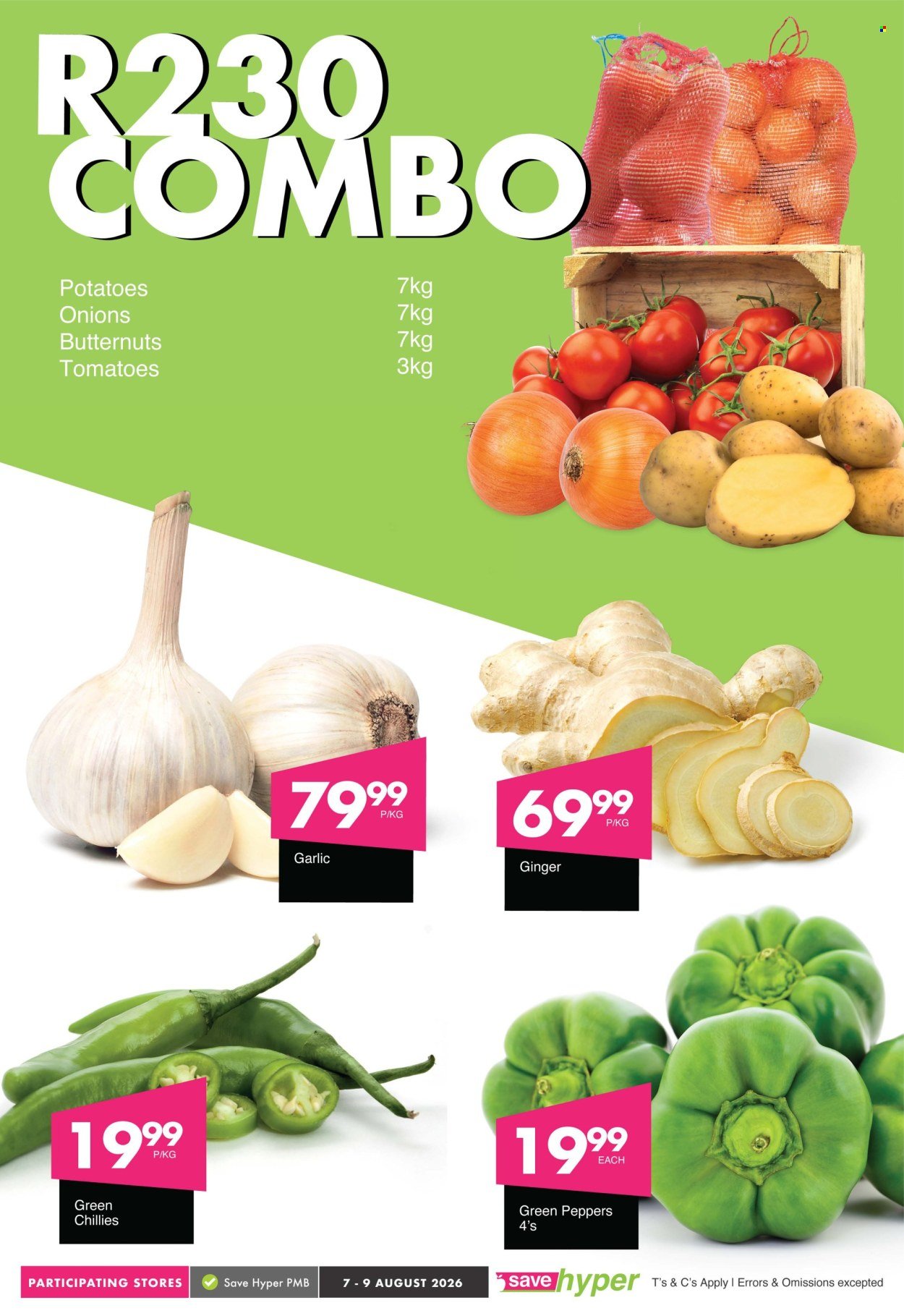 SAVE specials - From Friday 7 Aug 2026