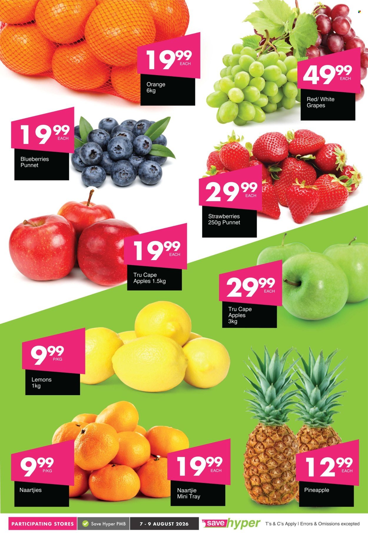 SAVE specials - From Friday 7 Aug 2026