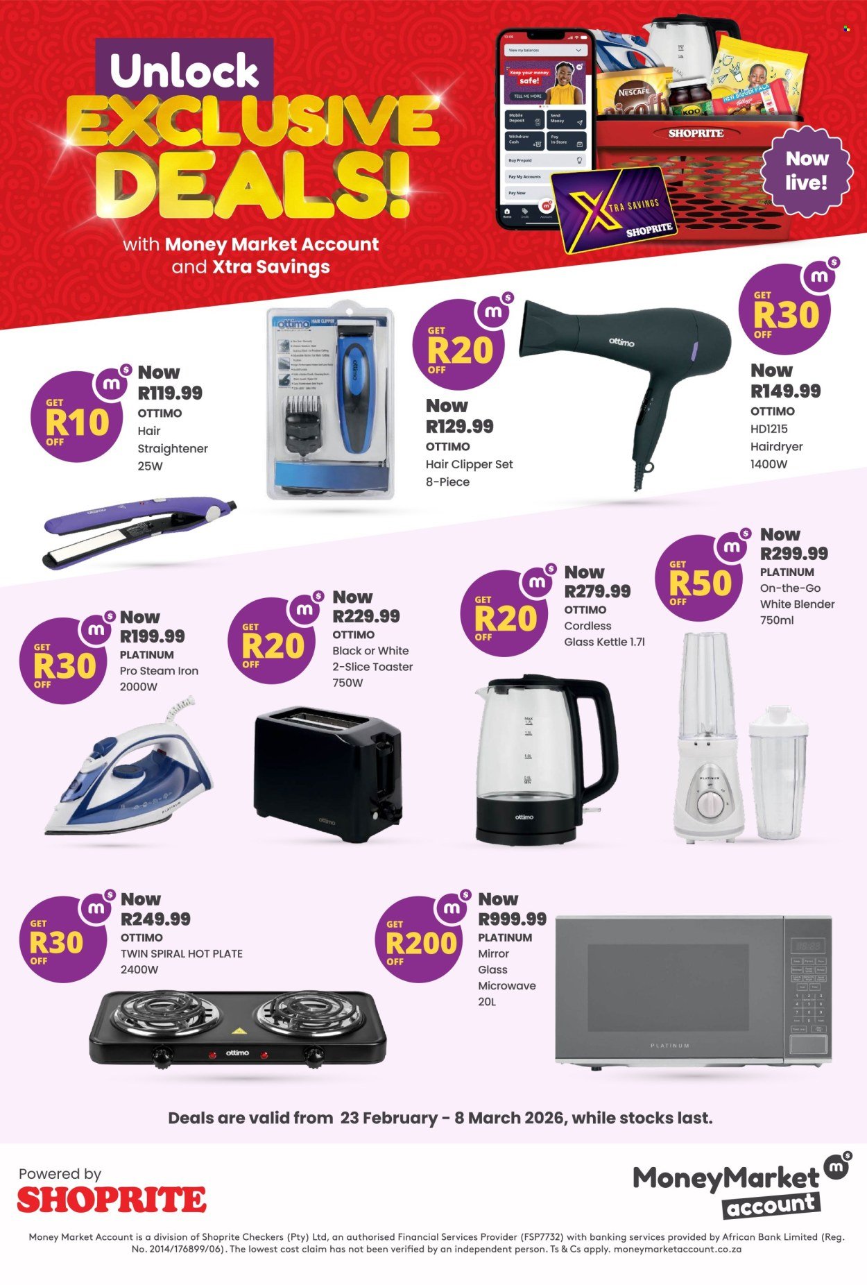 SHOPRITE specials - Money Market Exclusive Deals (2026-02-23 - 2026-03-08) | 1