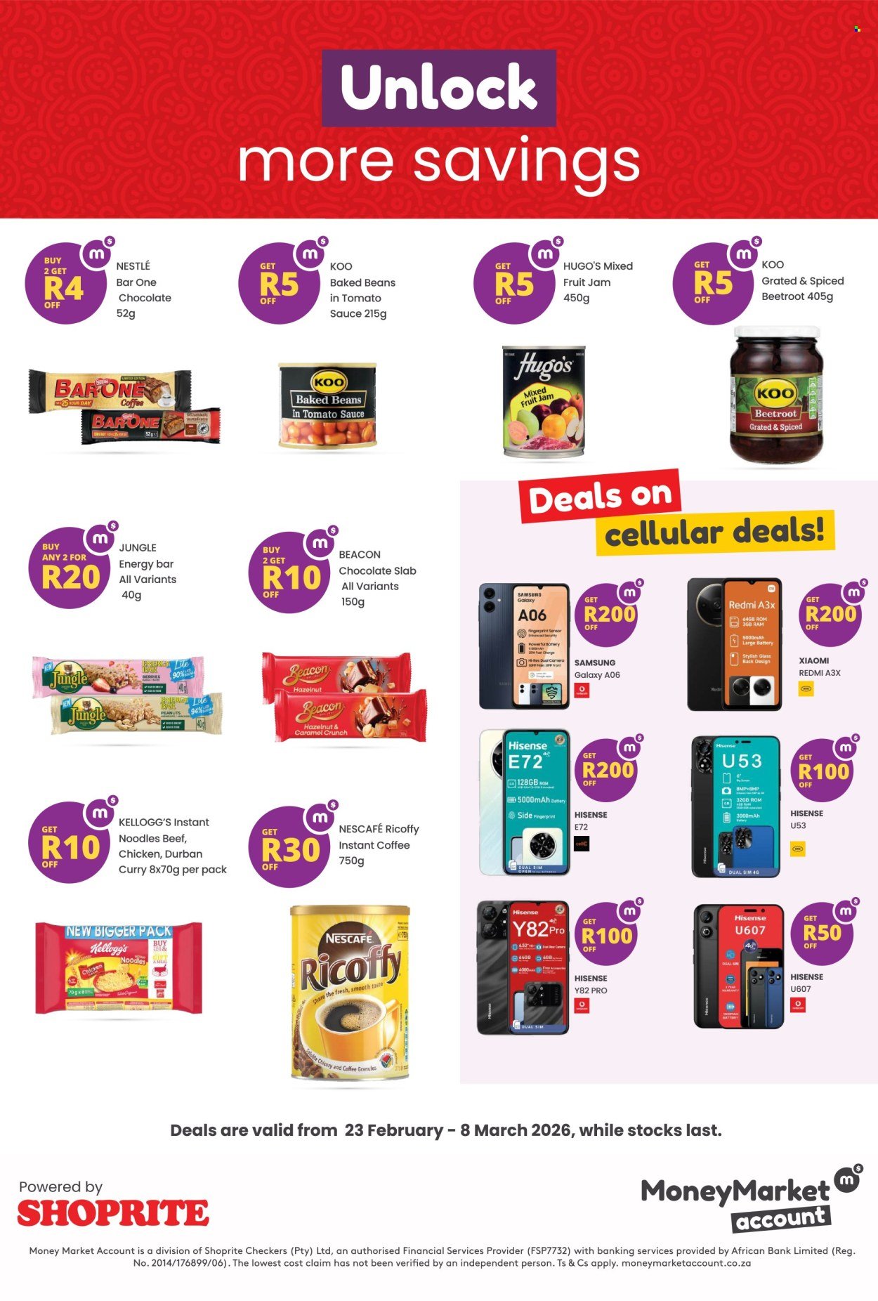 SHOPRITE specials - Money Market Exclusive Deals (2026-02-23 - 2026-03-08) | 2