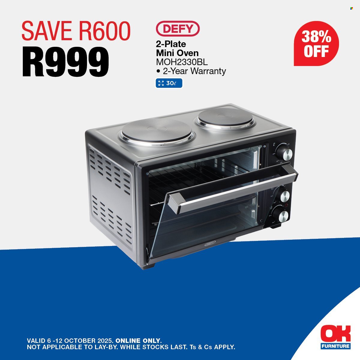 OK FURNITURE specials - From Monday 6 Oct 2025 (2025-10-06 - 2025-10-12) | 4