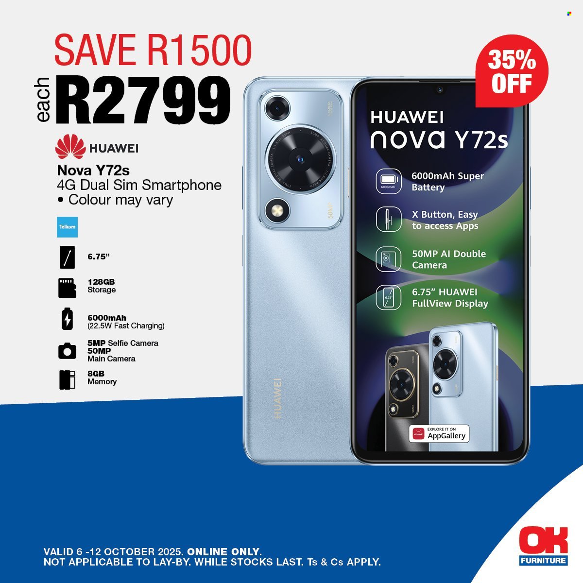 OK FURNITURE specials - From Monday 6 Oct 2025 (2025-10-06 - 2025-10-12) | 5