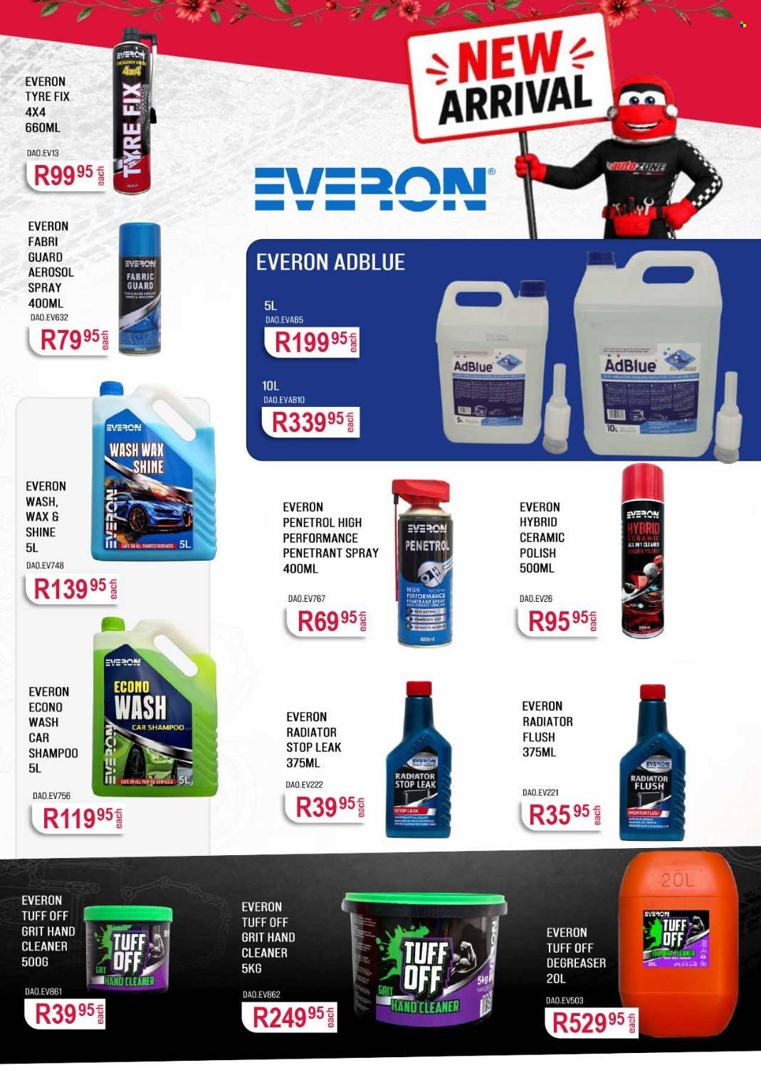 AUTOZONE specials - August National Promotion