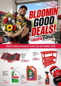AUTOZONE specials - August National Promotion