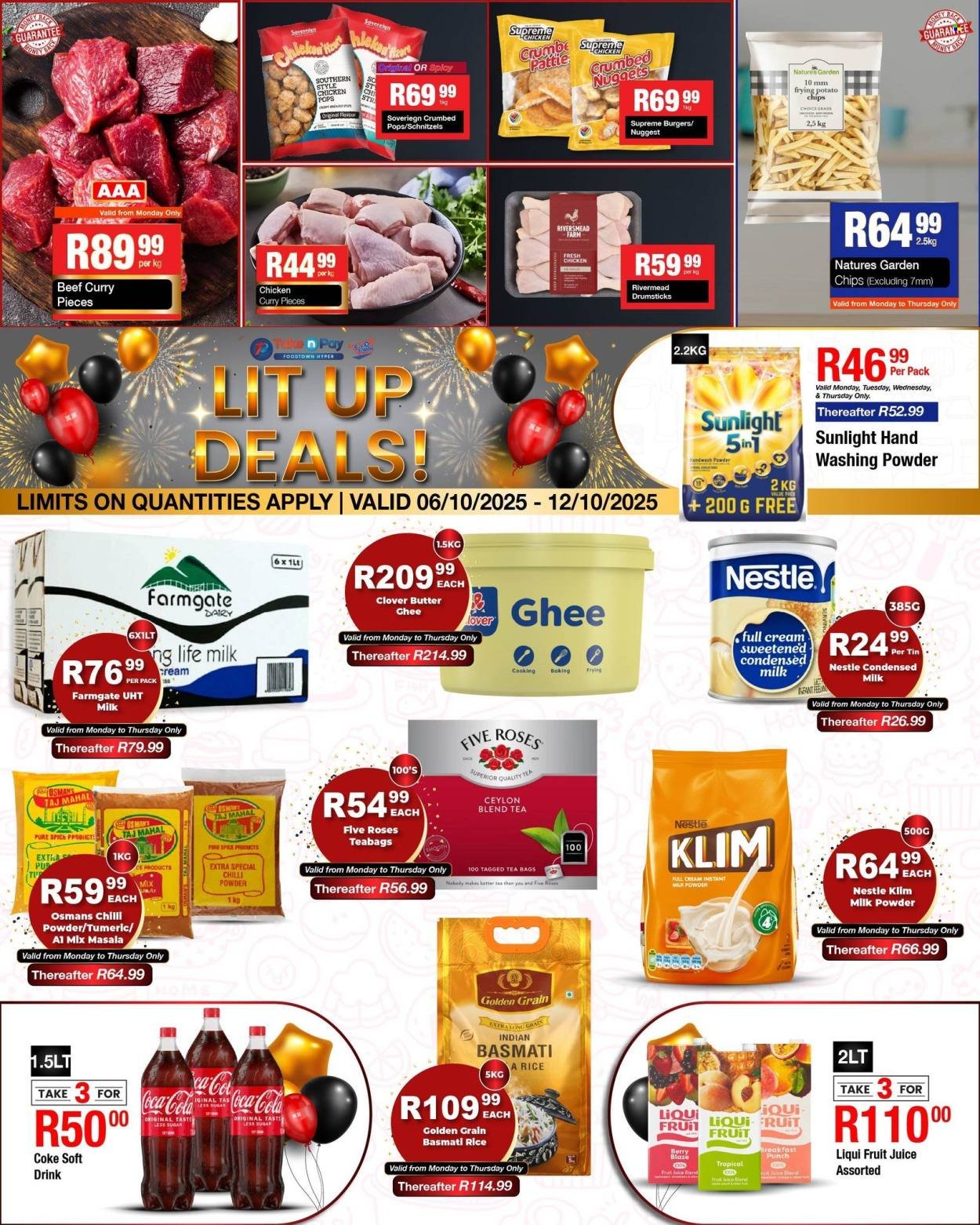 TAKE N PAY specials - From Monday 6 Oct 2025 (2025-10-06 - 2025-10-12) | 1