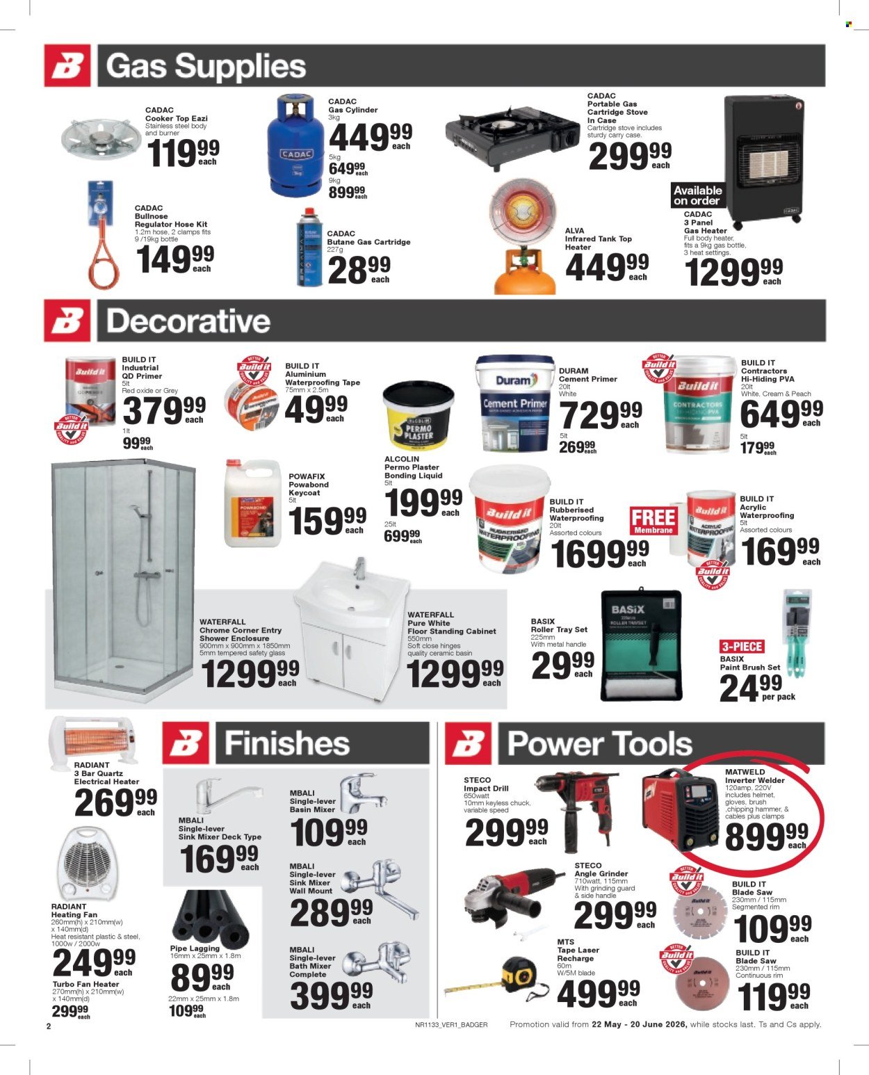 BUILD IT specials - From Friday 22 May 2026