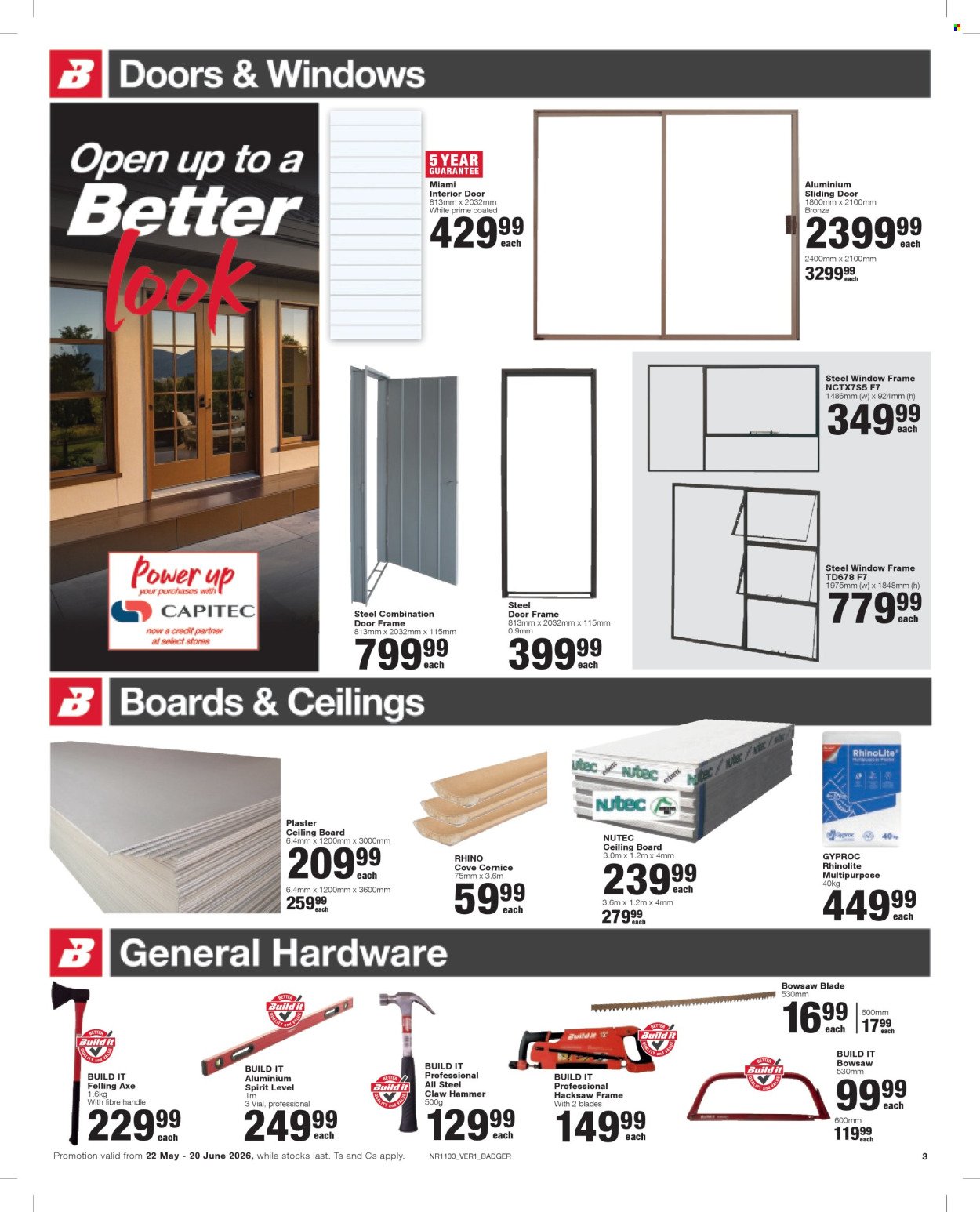 BUILD IT specials - From Friday 22 May 2026