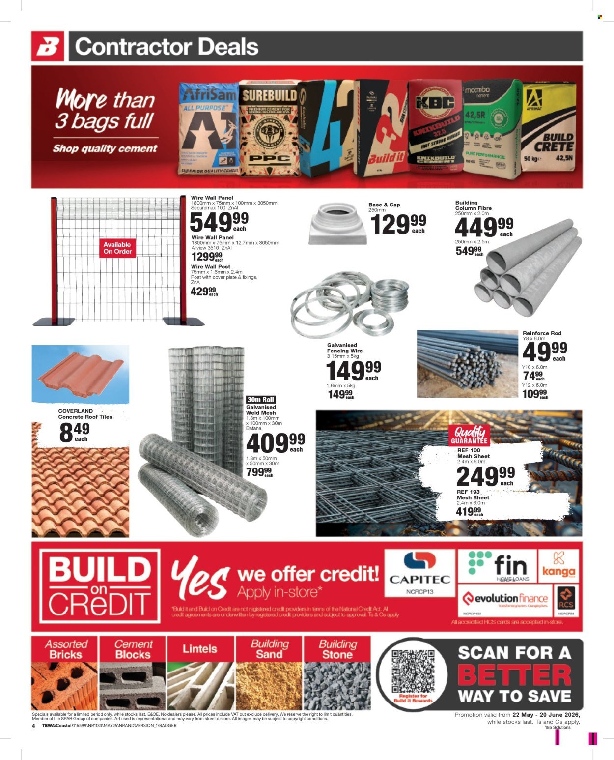 BUILD IT specials - From Friday 22 May 2026