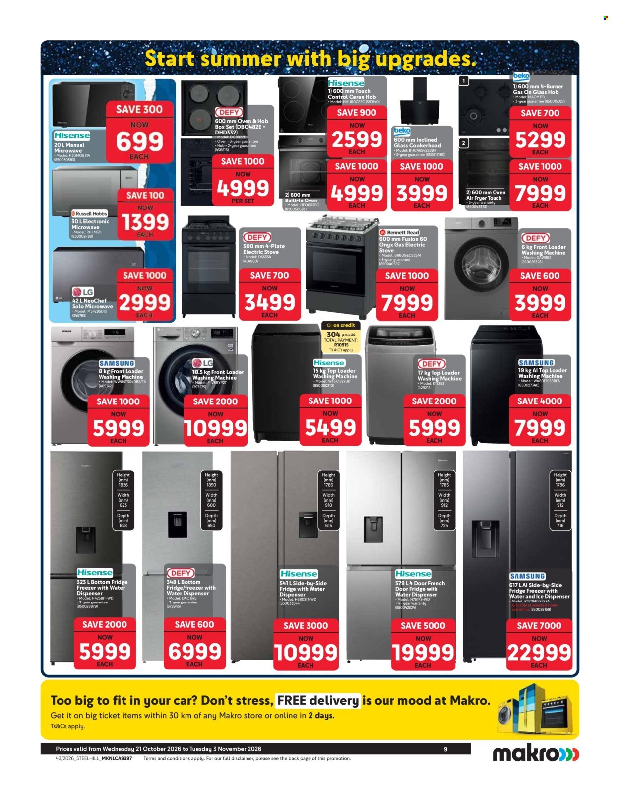 MAKRO specials - Sizzling deals to start summer