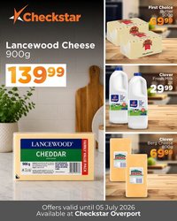 CHECKSTAR specials - From Monday 29 Jun 2026