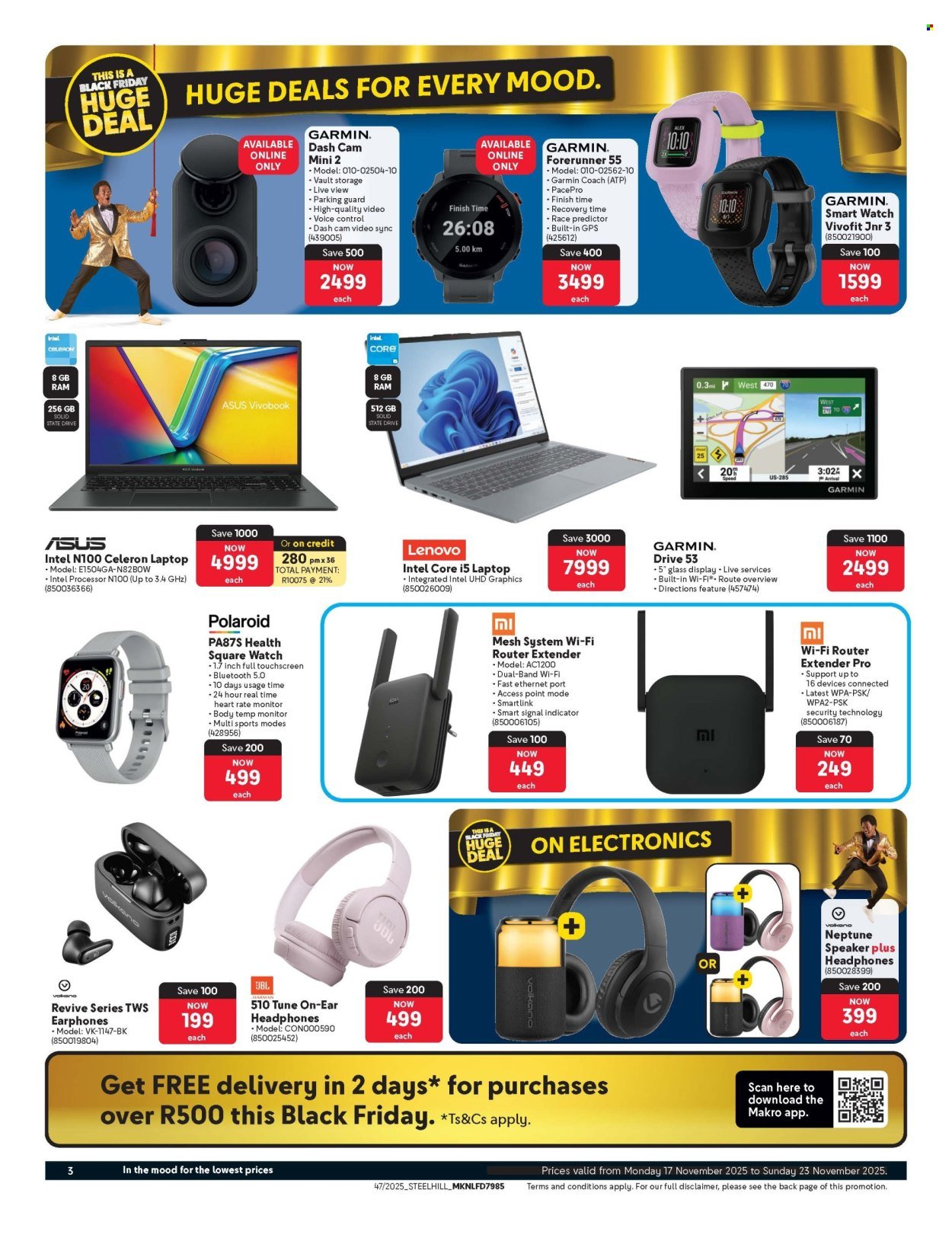 MAKRO specials - Black Friday (2025-11-17 - 2025-11-23) | 2