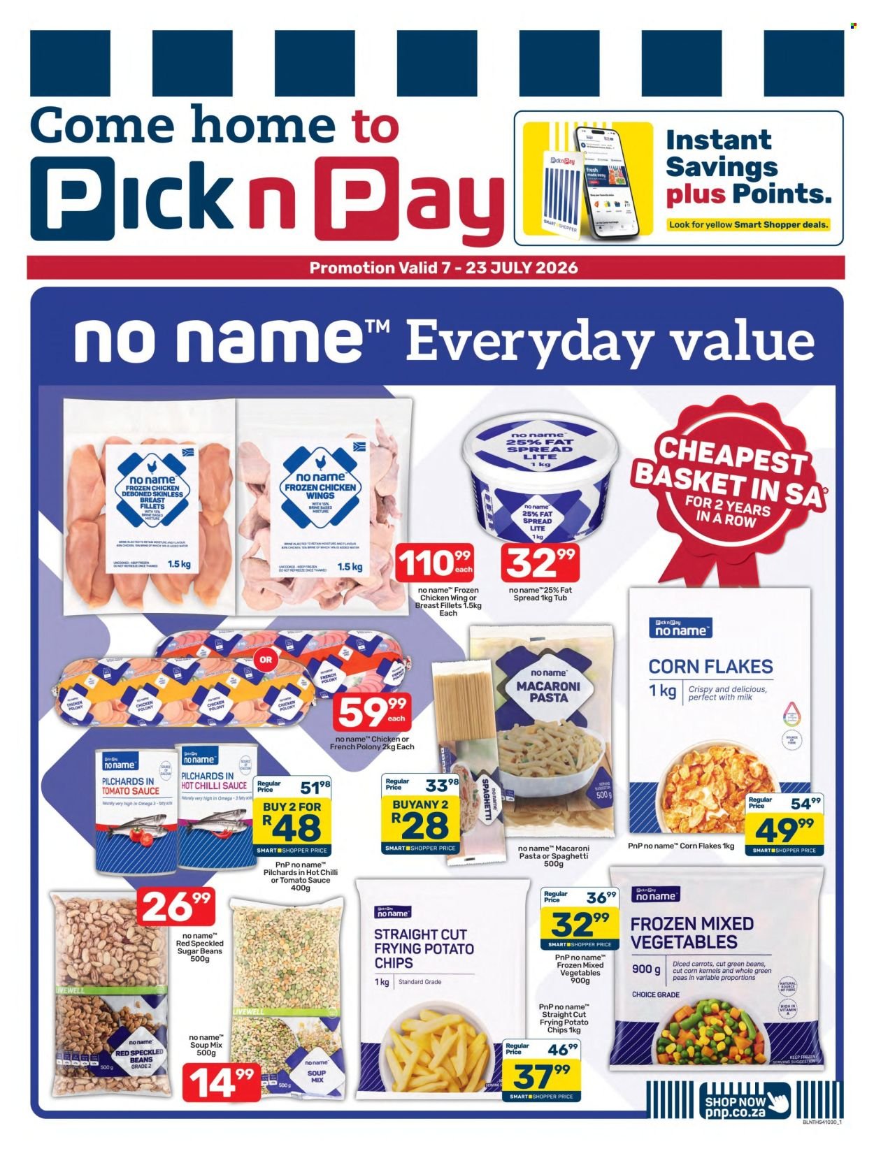 PICK N PAY specials - No Name Specials