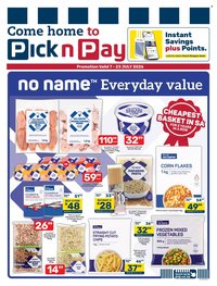 PICK N PAY specials - No Name Specials