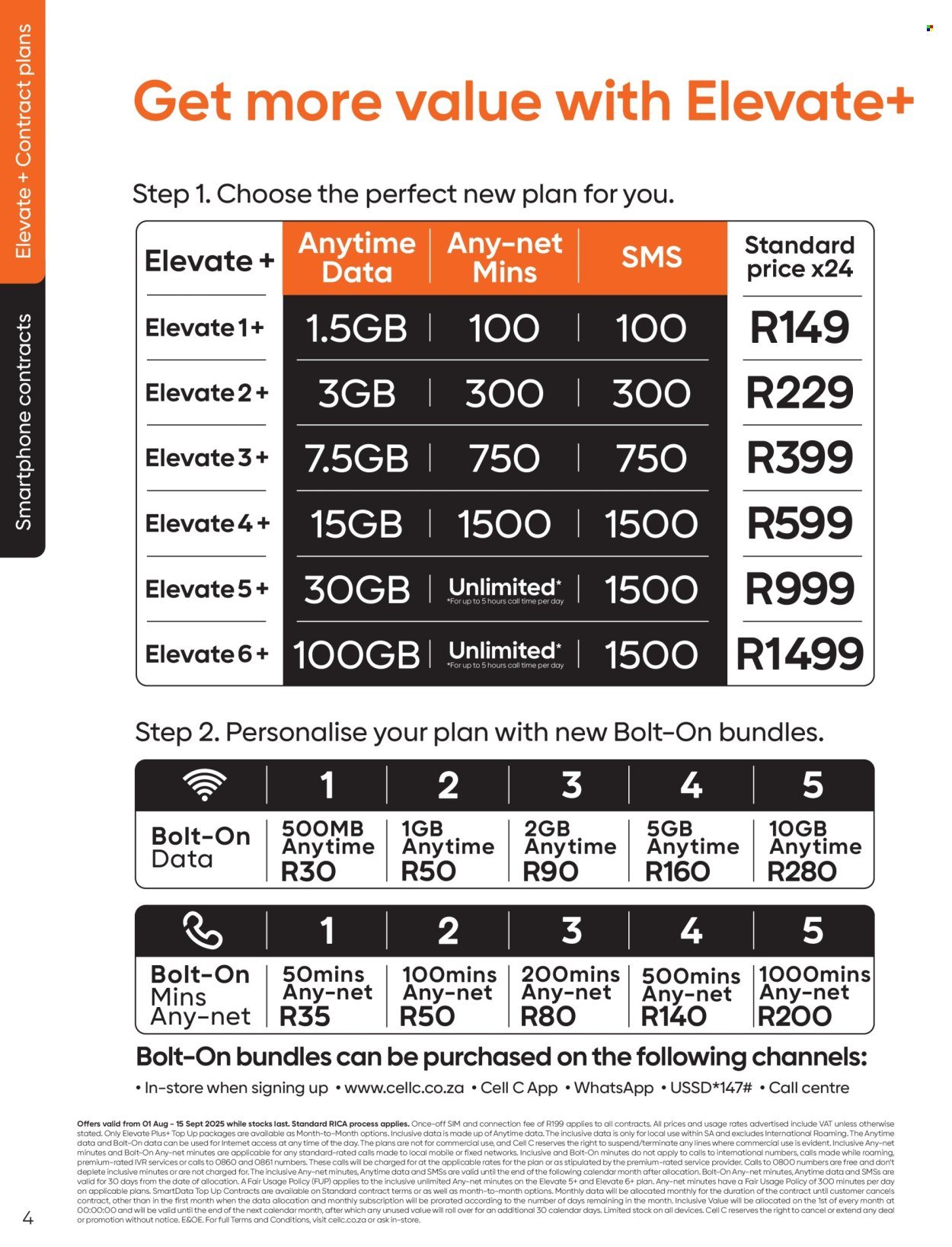CELL C specials - The Connector Book (2025-08-01 - 2025-09-15) | 4