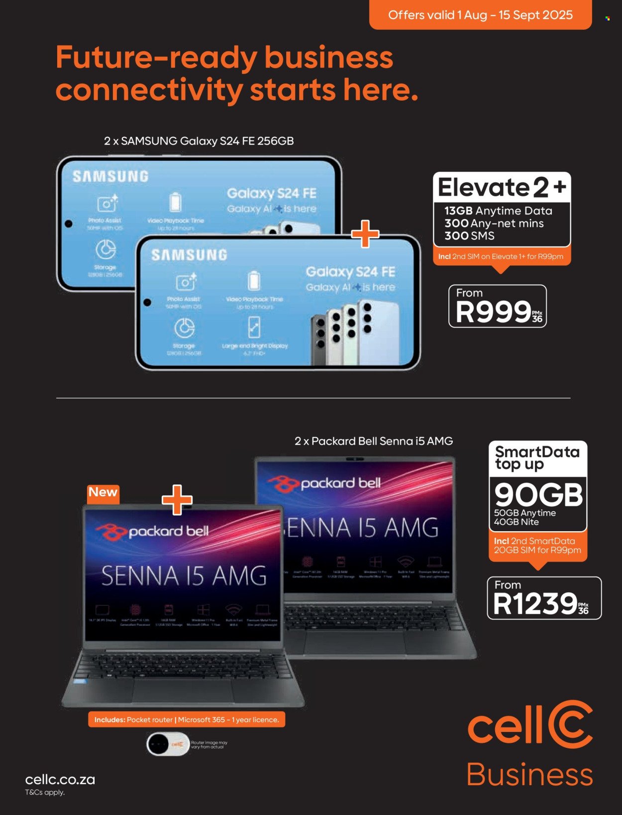 CELL C specials - The Connector Book (2025-08-01 - 2025-09-15) | 50