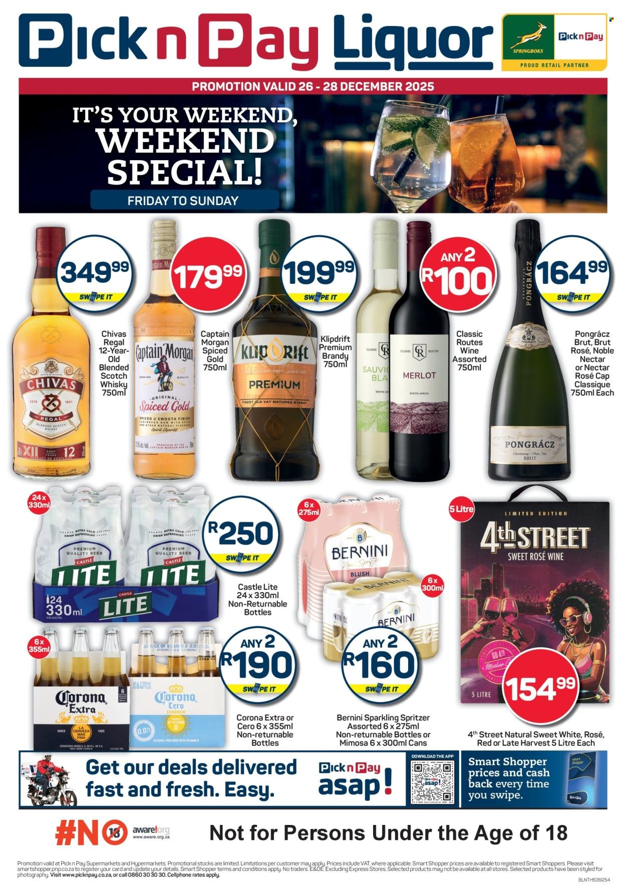 PICK N PAY specials - Liquor Weekend Specials (2026-12-26 - 2026-12-28) | 1
