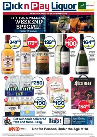 PICK N PAY specials - Liquor Weekend Specials (2026-12-26 - 2026-12-28)