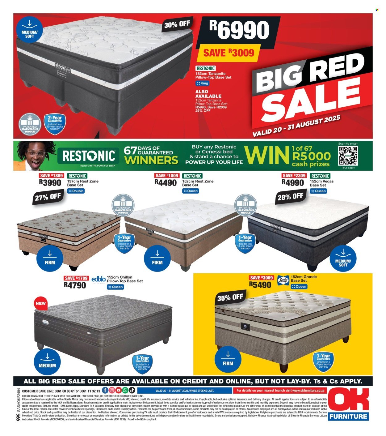 OK FURNITURE specials - From Wednesday 20 Aug 2025 (2025-08-20 - 2025-08-31) | 12