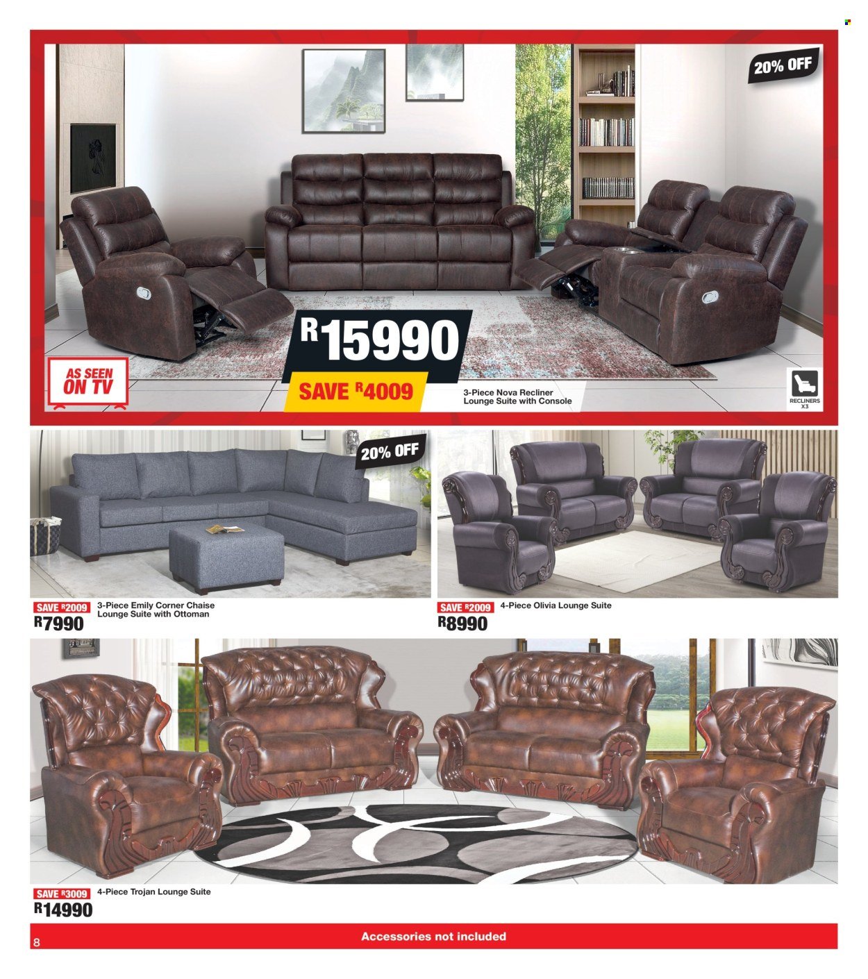 OK FURNITURE specials - From Wednesday 20 Aug 2025 (2025-08-20 - 2025-08-31) | 8