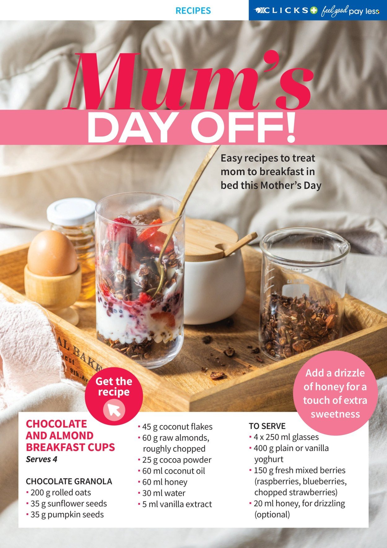 CLICKS specials - From Wednesday 1 Apr 2026 (2026-04-01 - 2026-05-31) | 110