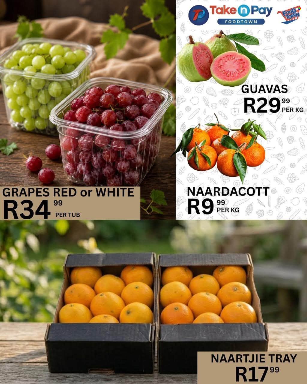 TAKE N PAY specials - From Tuesday 1 Sept 2026