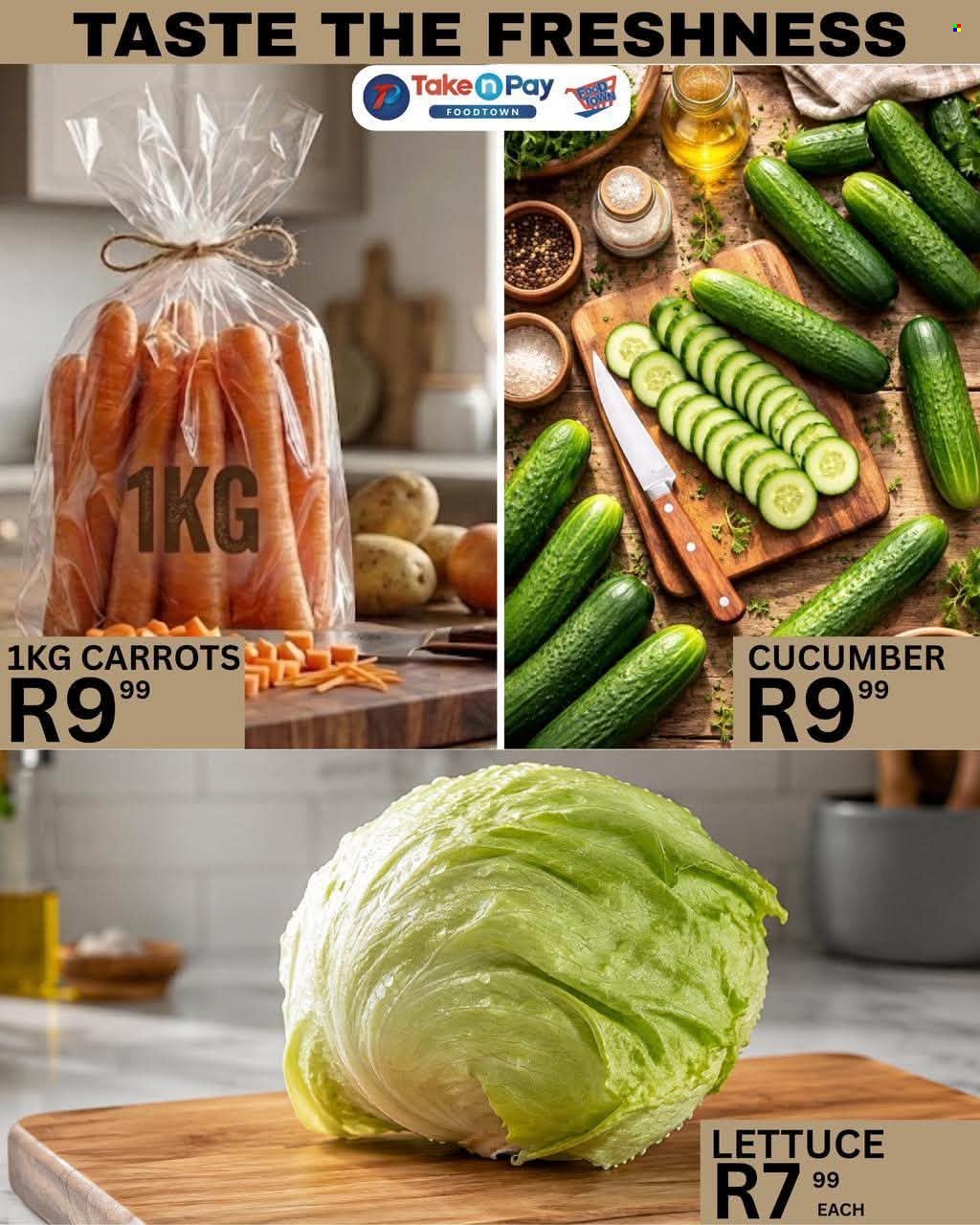 TAKE N PAY specials - From Tuesday 1 Sept 2026