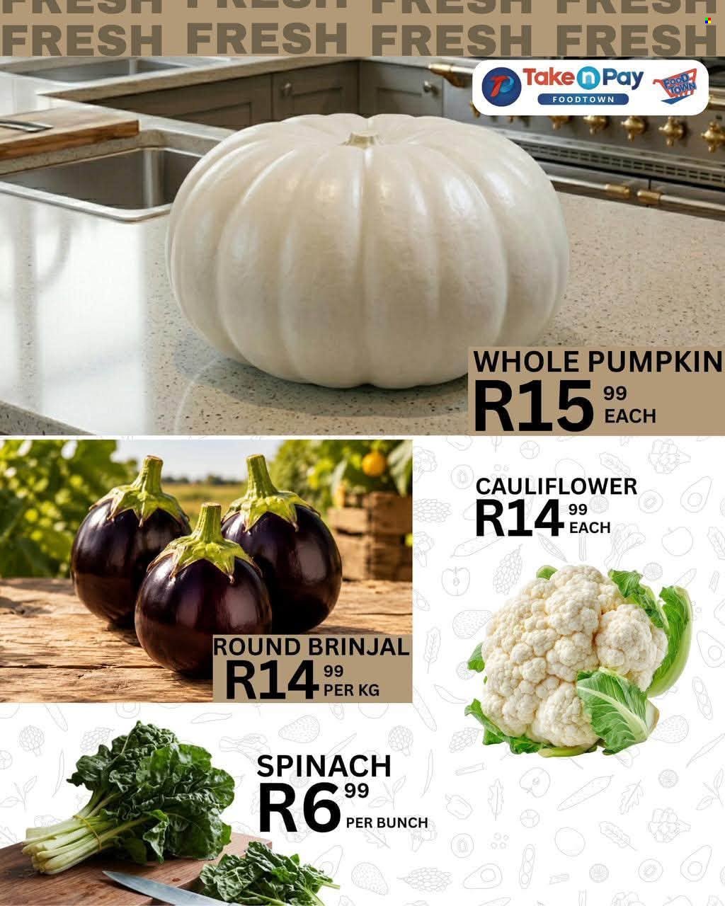 TAKE N PAY specials - From Tuesday 1 Sept 2026