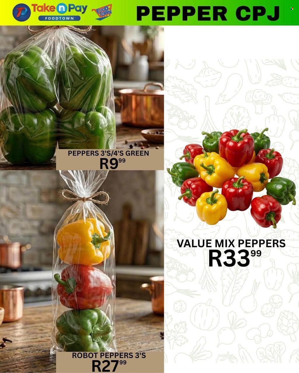 TAKE N PAY specials - From Tuesday 1 Sept 2026