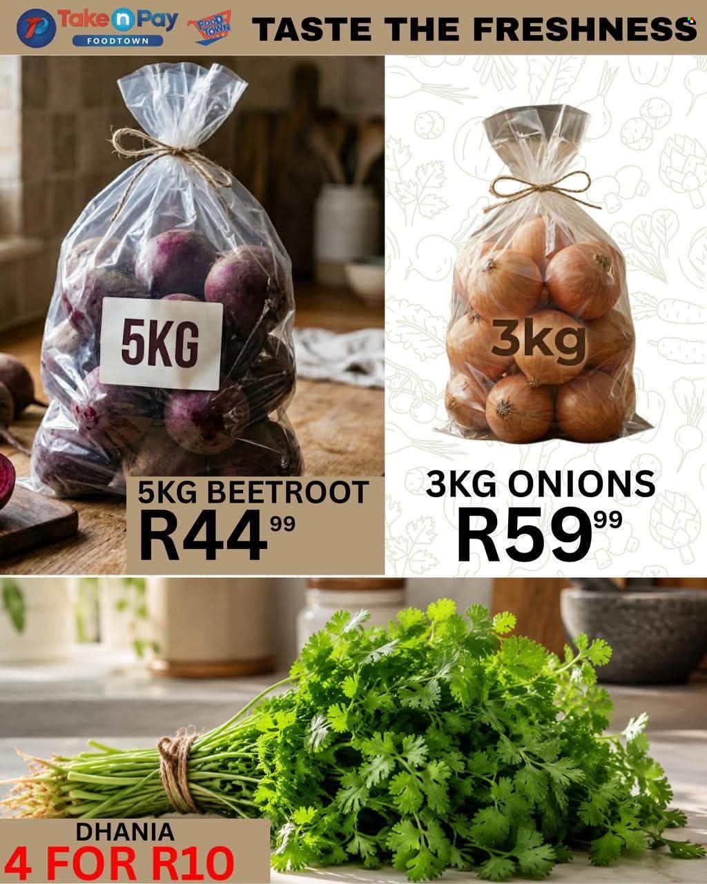 TAKE N PAY specials - From Tuesday 1 Sept 2026