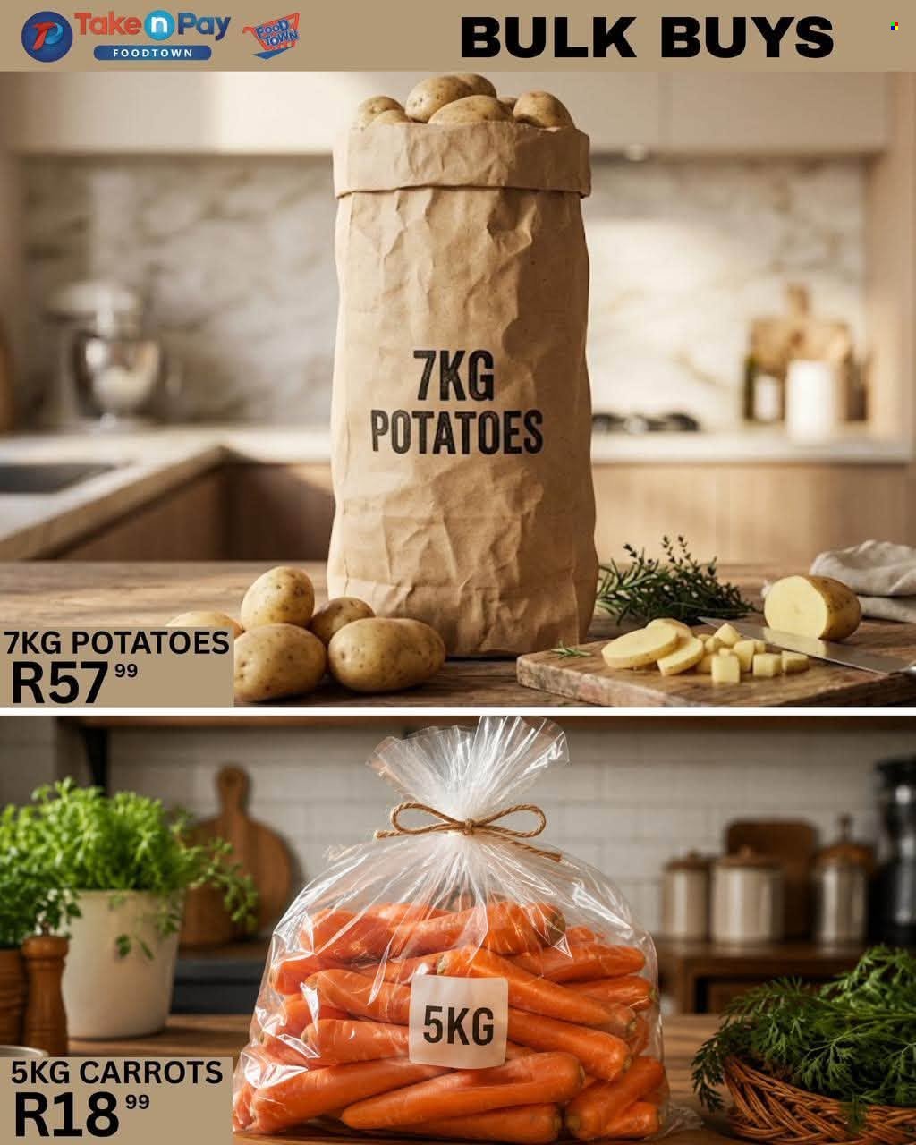 TAKE N PAY specials - From Tuesday 1 Sept 2026