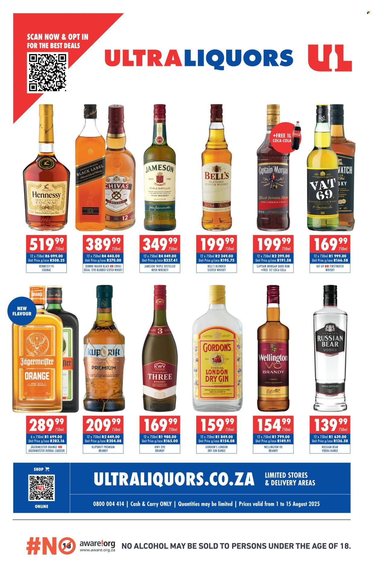 ULTRA LIQUORS specials - From Friday 1 Aug 2025 (2025-08-01 - 2025-08-15) | 1